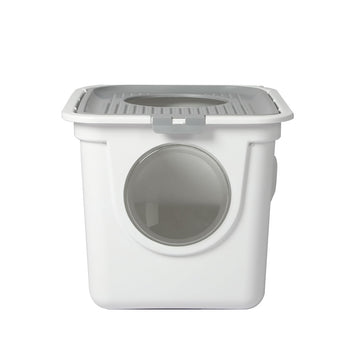 PaWz Cat Litter Box Furniture Fully Enclosed Cabinet Toilet Basin Bonus Shovel PaWz